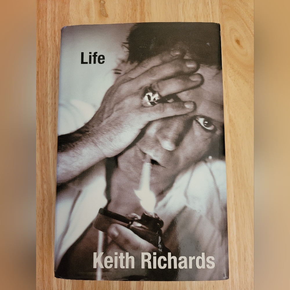 Life by Keith Richards Hardcover Book